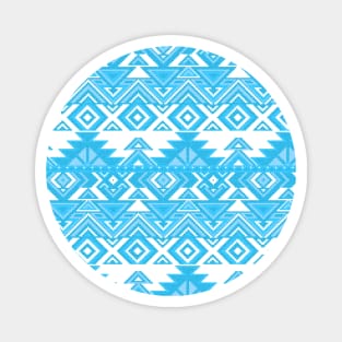 Ethnic blue ornament #2 Magnet